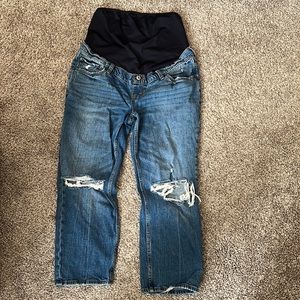 Abercrombie Maternity Ankle Straight Jeans, Size 30/10 Short